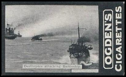 2 Destroyers Attacking Battleship